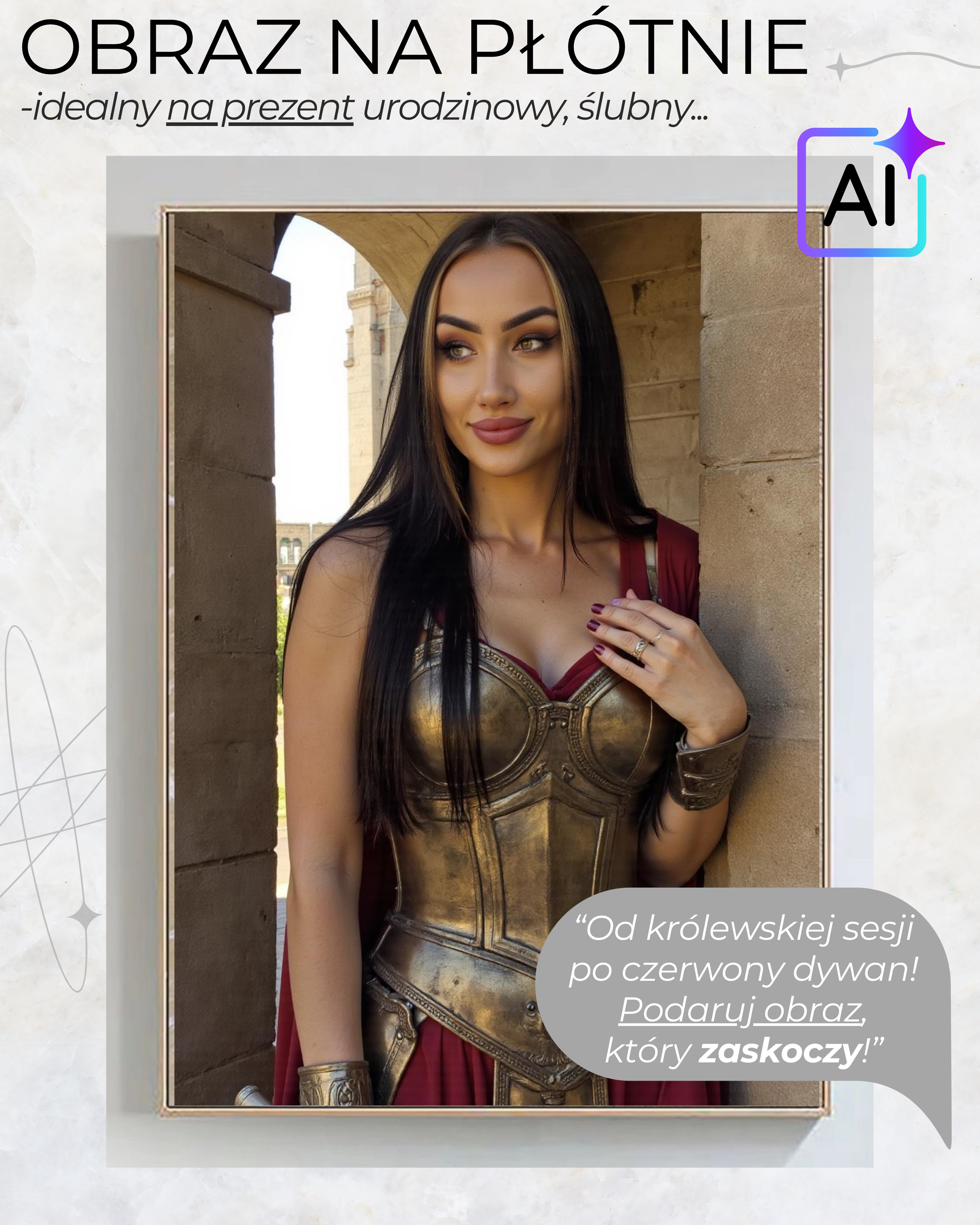 Obraz na płótnie + paczka zdjęć! "ANTYCZNY RZYM" - obrazek 2