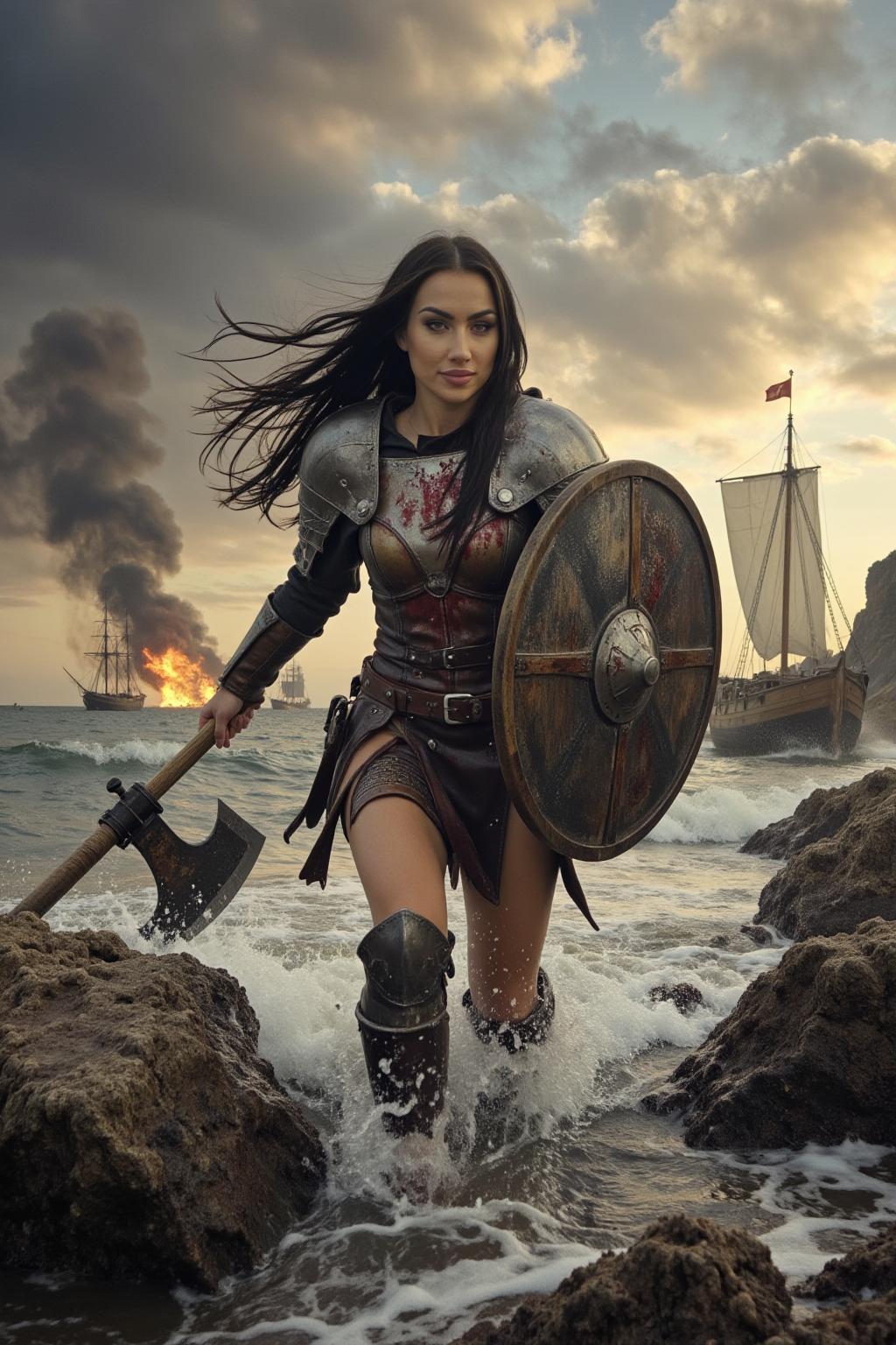 Obraz na płótnie + paczka zdjęć! "WIKING" - obrazek 2