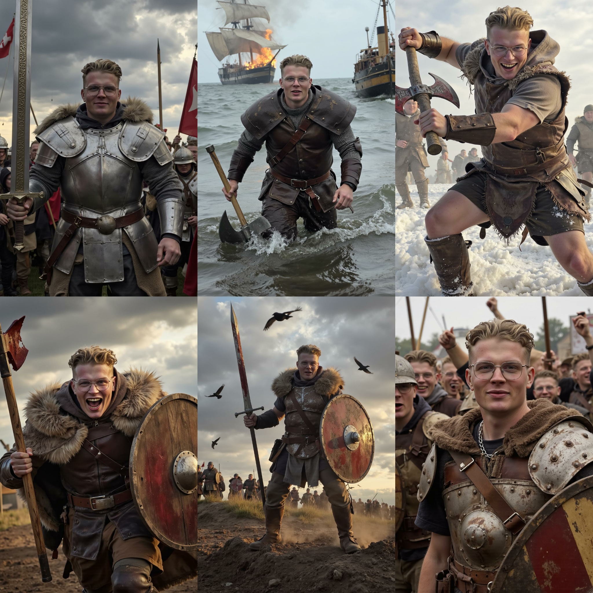 Obraz na płótnie + paczka zdjęć! "WIKING" - obrazek 5